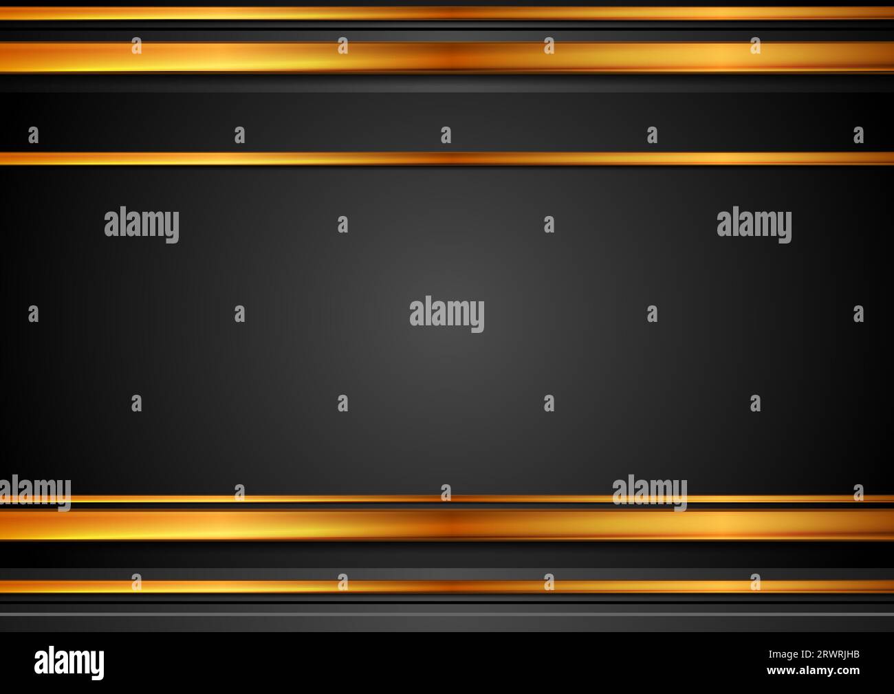 Black and bronze abstract tech corporate background with glossy stripes ...