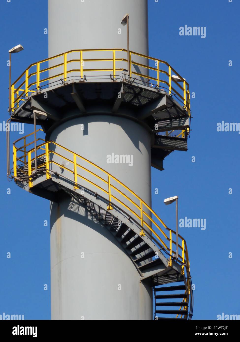 Yellow railing railings hi-res stock photography and images - Alamy