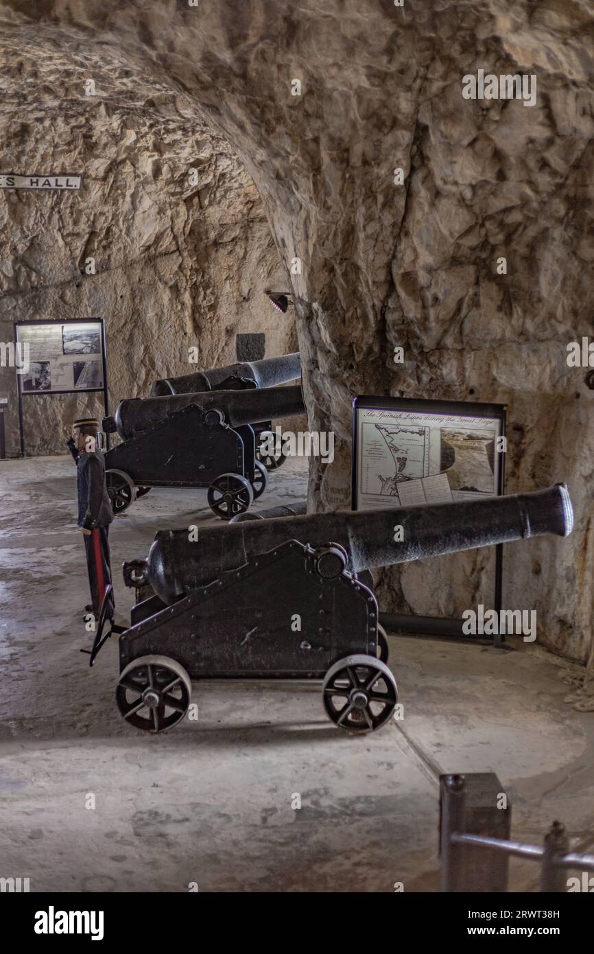 The mannequins and military equipment in the fortress of the top of The ...