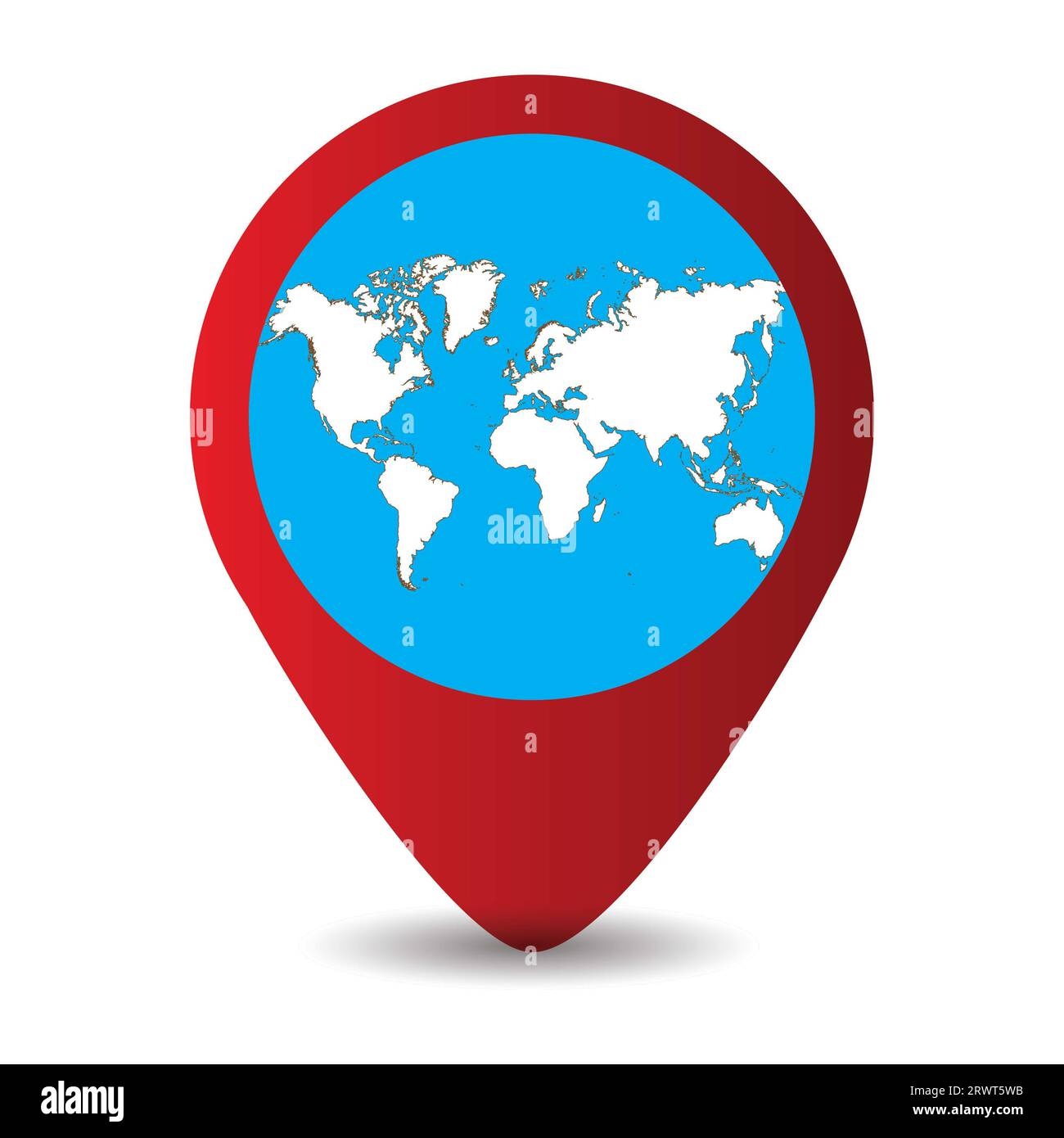 location pointer with world map. location pointer and world map drawing