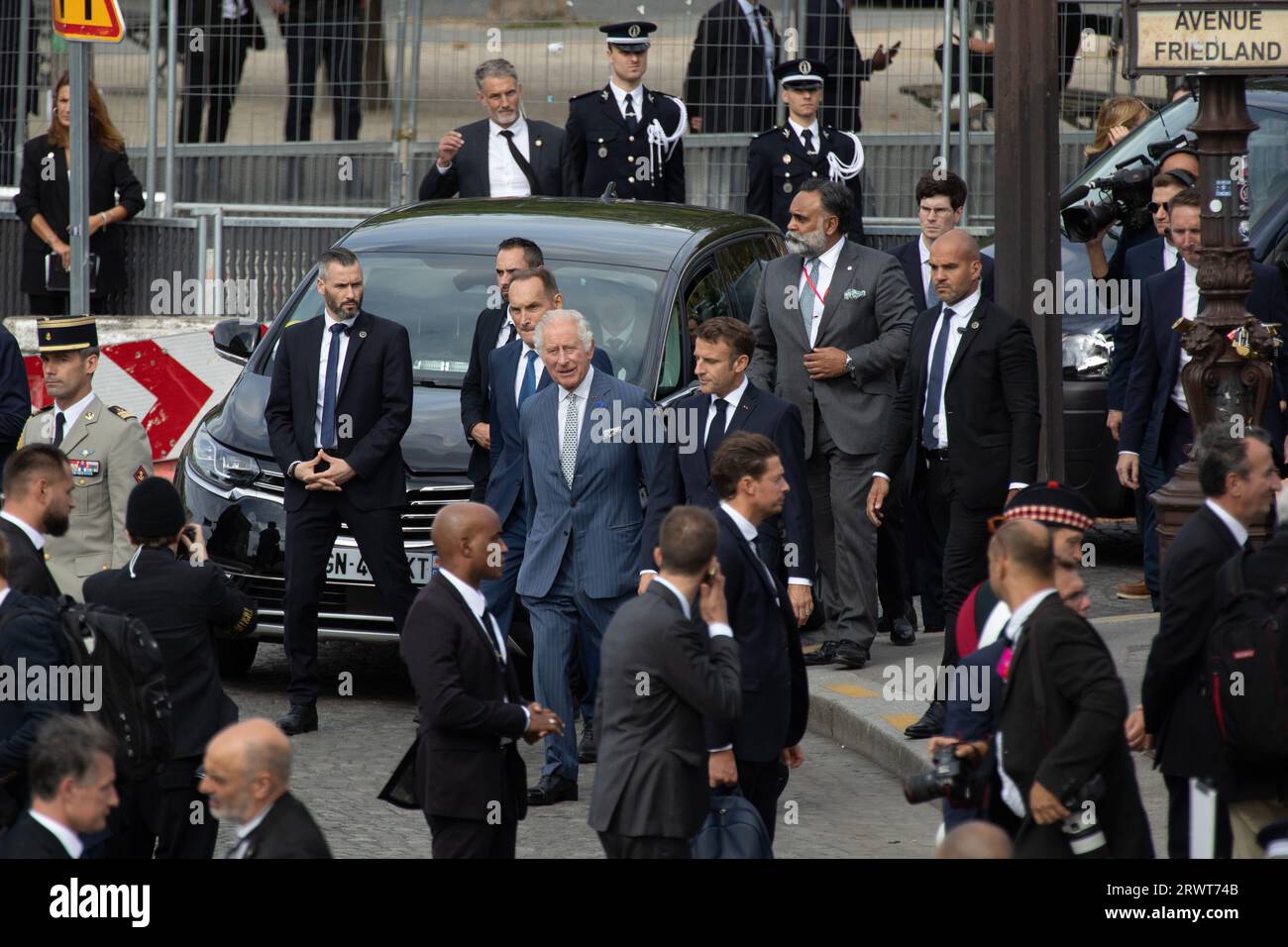 Paris, France, the 20 september 2023, State visit of King Charles III