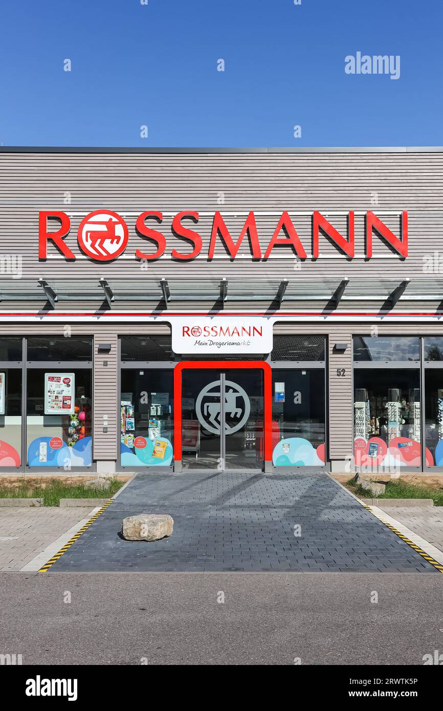 Stuttgart, Germany - July 30, 2023: Rossmann drugstore branch supermarket  shop in Stuttgart, Germany Stock Photo - Alamy