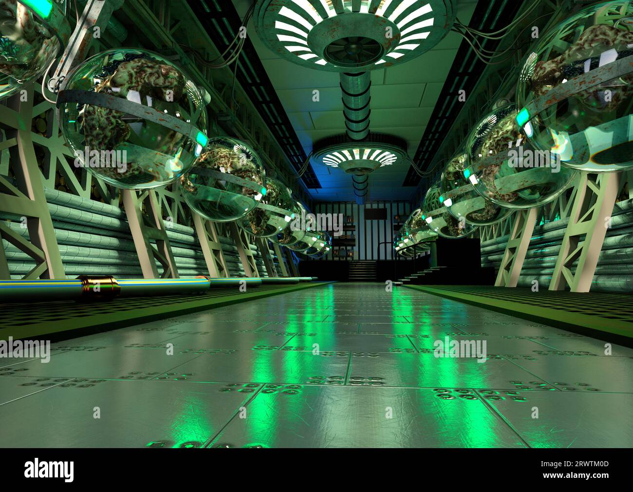 Space laboratory sci fi interior hi-res stock photography and images ...