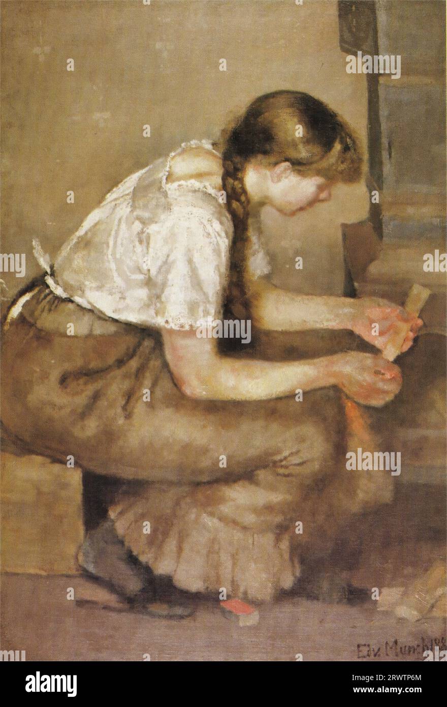 Edvard munch portrait woman hi-res stock photography and images - Alamy