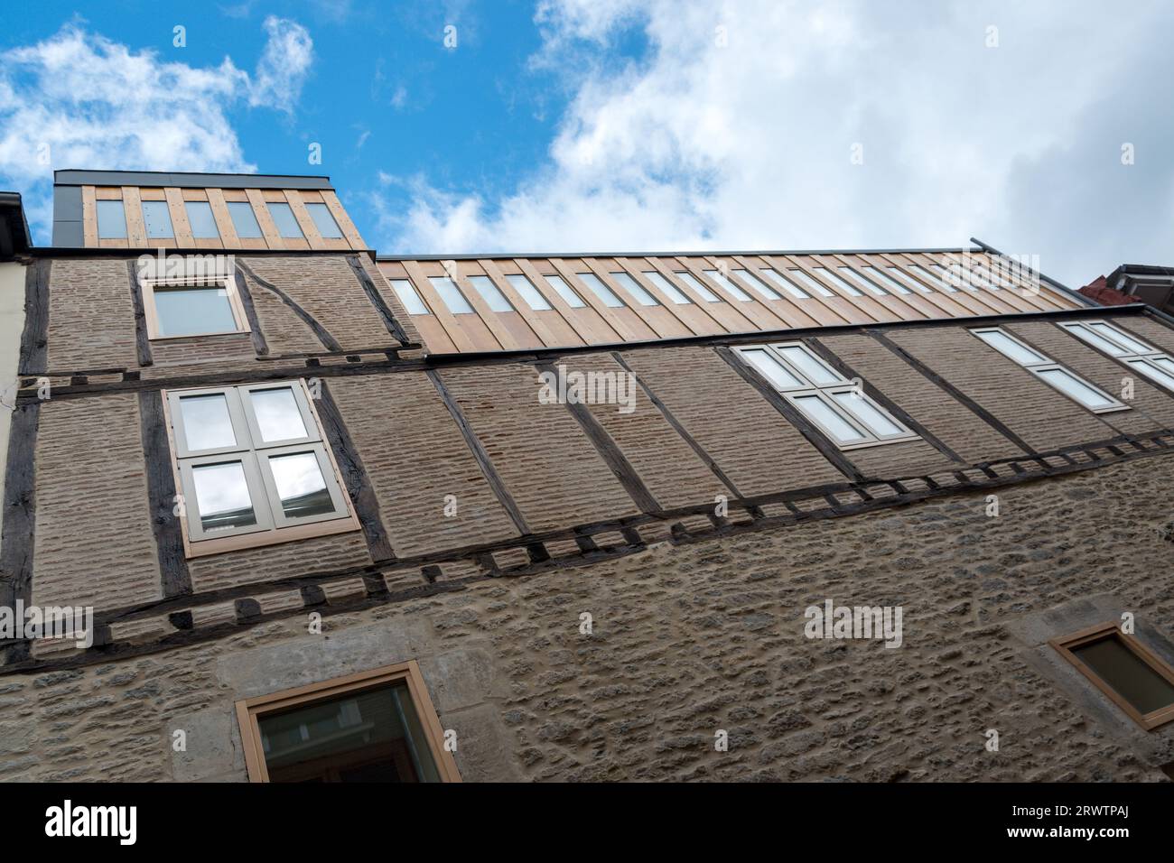 Medieval centre of Vitoria, Basque Country, spain Stock Photo