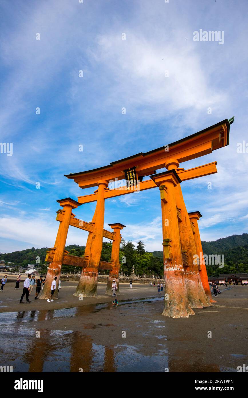 Otorii of Itsukushima Shrine Stock Photo - Alamy
