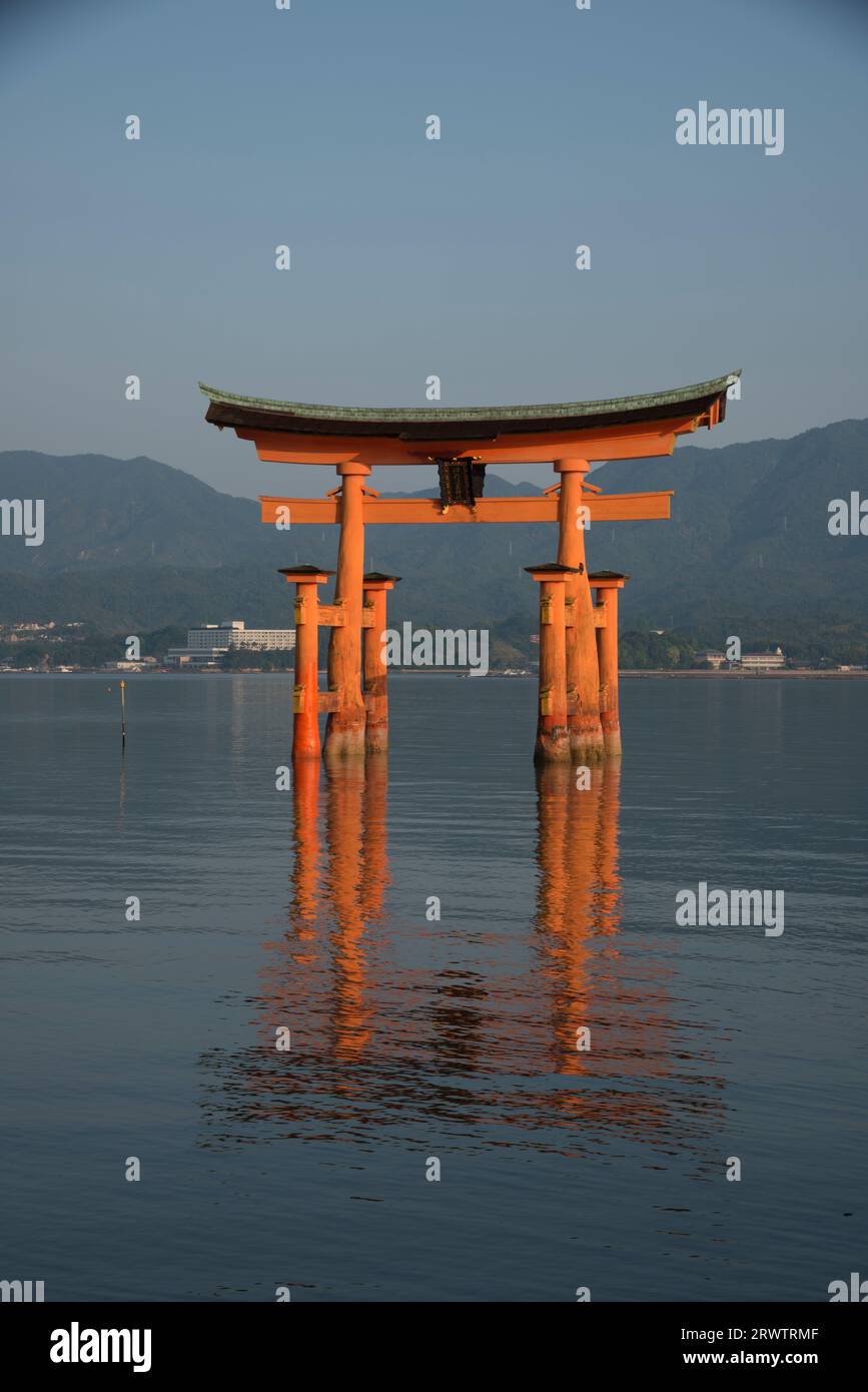 Otorii of Itsukushima Shrine Stock Photo - Alamy