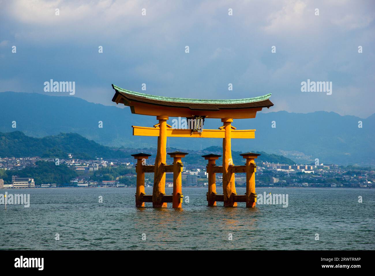 Otorii of Itsukushima Shrine Stock Photo - Alamy