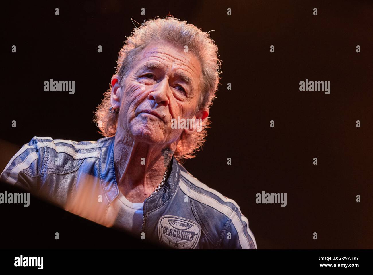 Cologne, Germany. 21st Sep, 2023. Peter Maffay, singer, presents his