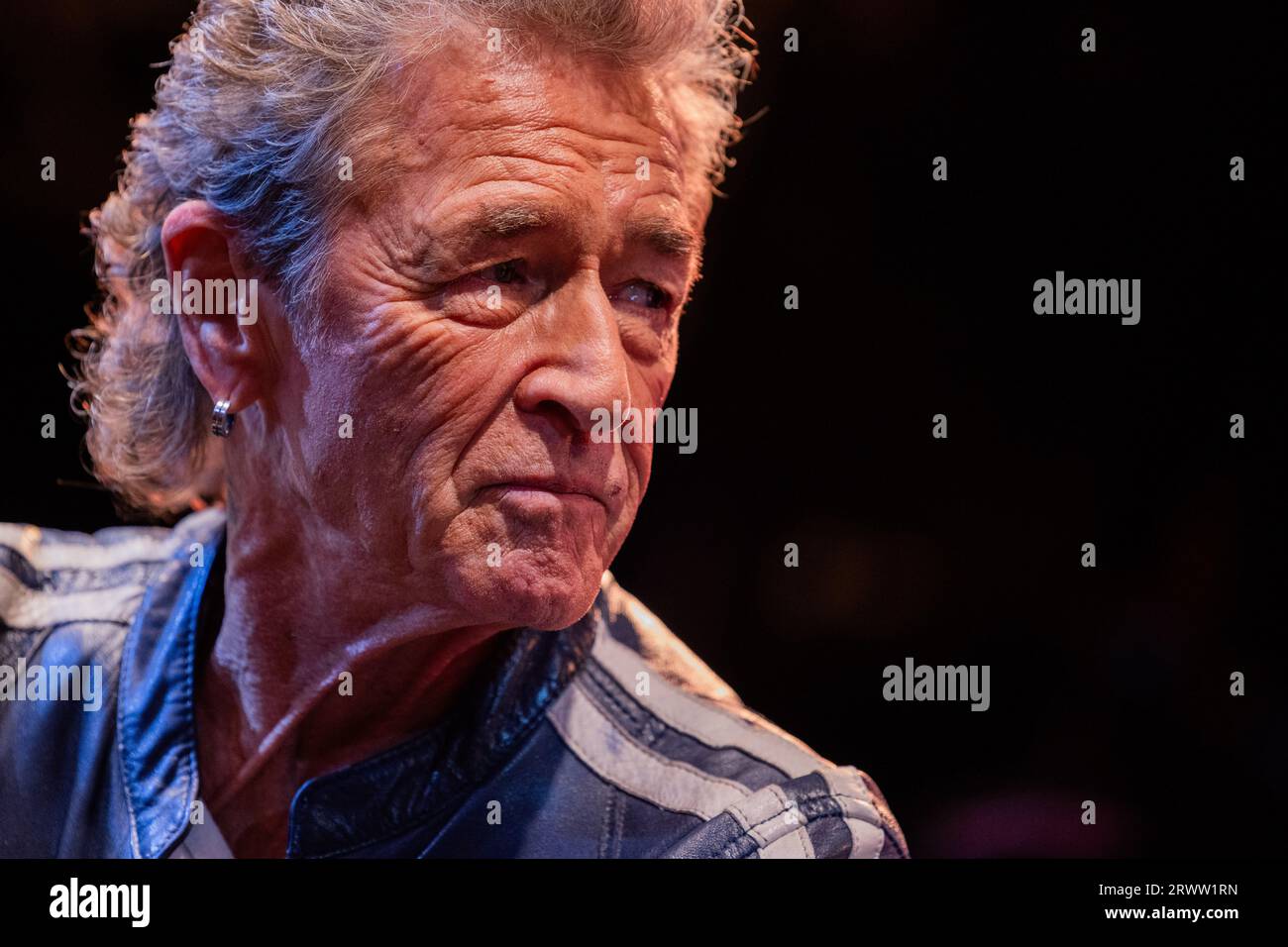 Cologne, Germany. 21st Sep, 2023. Peter Maffay, singer, presents his