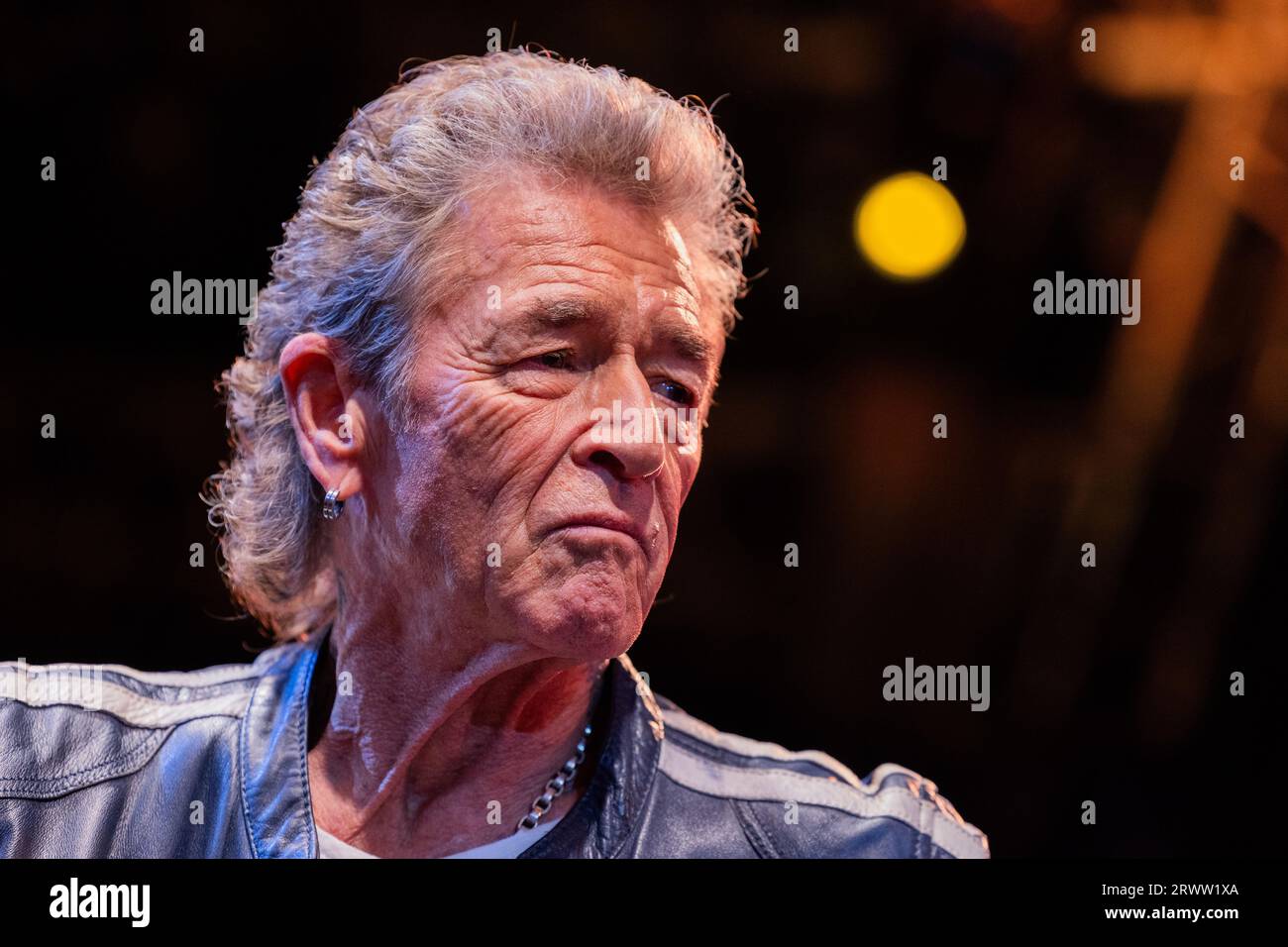 Cologne, Germany. 21st Sep, 2023. Peter Maffay, singer, presents his