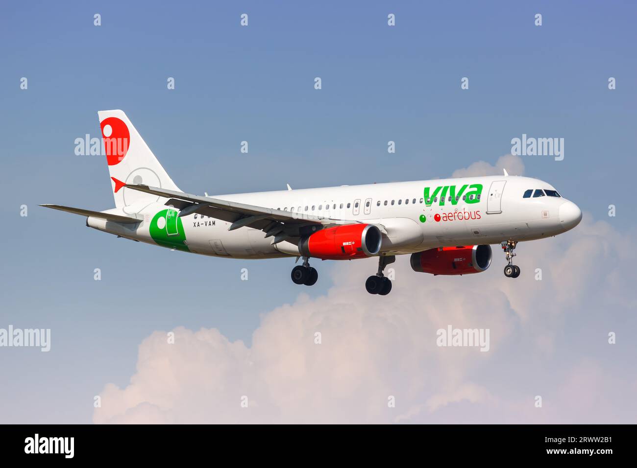 Dallas, United States May 5, 2023 Viva Aerobus Airbus A320 airplane