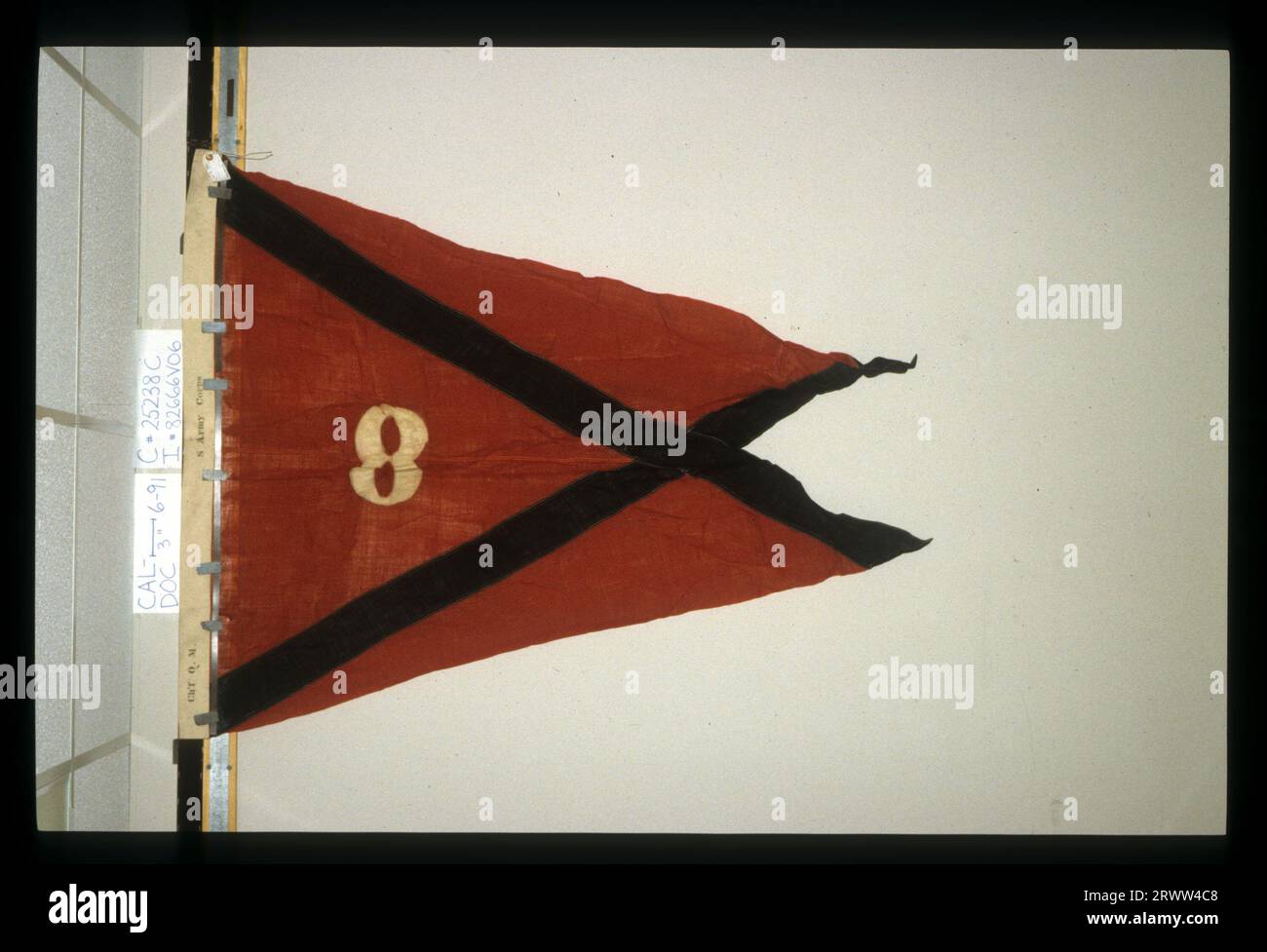 Designating flag. Chief Quartermaster, 8th Army Corps. AF*25238C