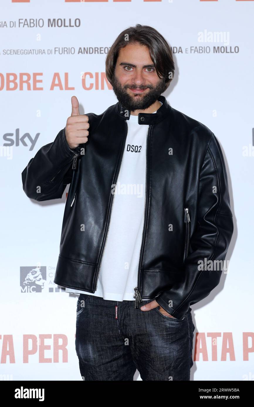 Rome Italy 21st Sep 2023 Rome Adriano Cinema Photocall Film Born Rome Italy 21st Sep 2023 Rome Adriano Cinema Photocall Film Born For You In The Photo Pierluigi Gigante Credit Independent Photo Agencyalamy Live News 2RWW5BA