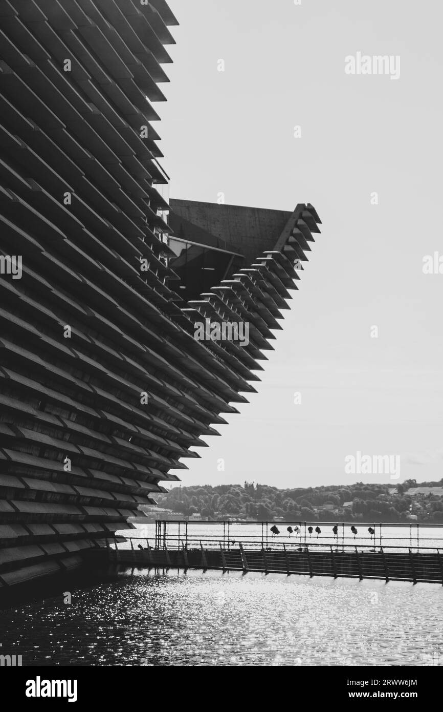 The V&A Museum - Scotlands Design museum on the waterfront in Dundee Scotland, UK Stock Photo