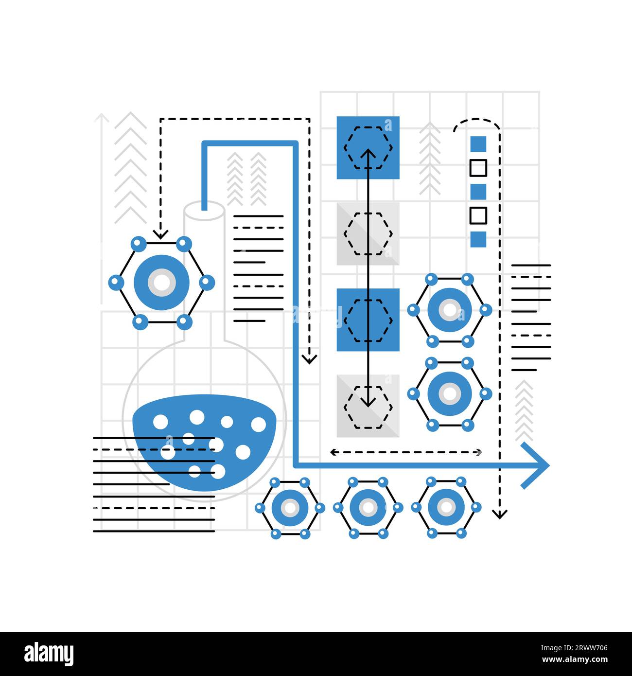 University science students lab Stock Vector Images - Alamy
