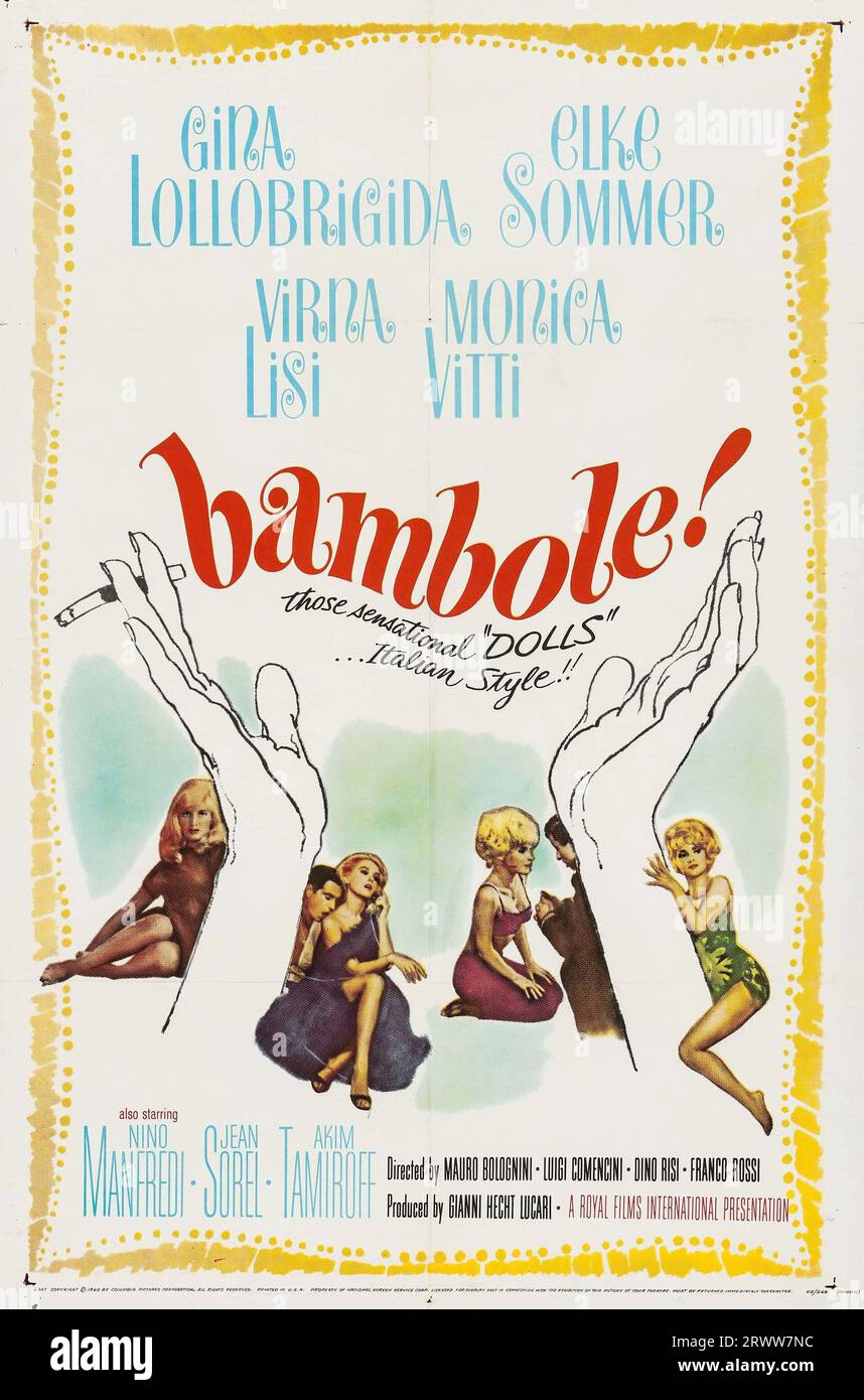 THE DOLLS (1964) -Original title: LE BAMBOLE-, directed by LUIGI COMENCINI, FRANCO ROSSI, MAURO BOLOGNINI and DINO ROSI. Credit: ROYAL FILMS/COLUMBIA / Album Stock Photo