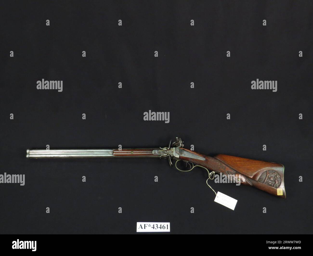 Carbine, flintlock, swivel barrel. AF*43461 Stock Photo - Alamy