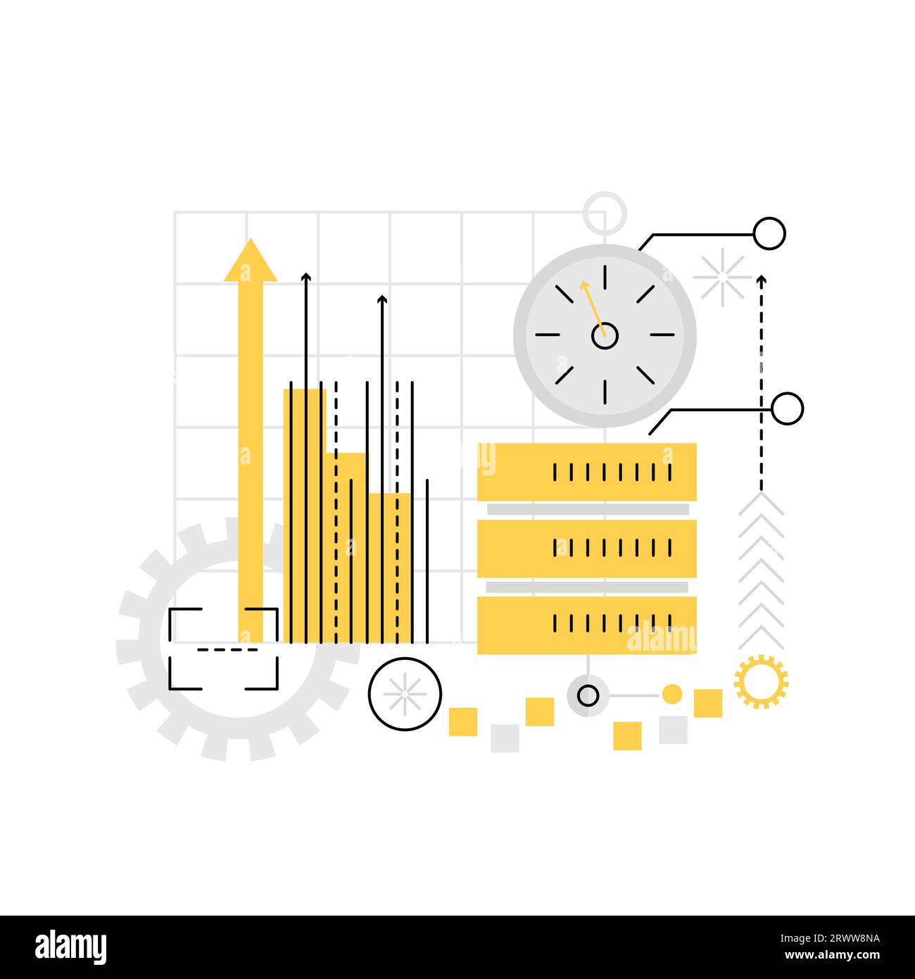 Database analysis research. Data visualisation and digital processing ...