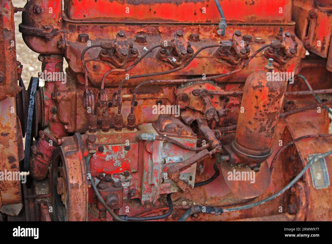 The dump. Different parts of engines Stock Photo - Alamy