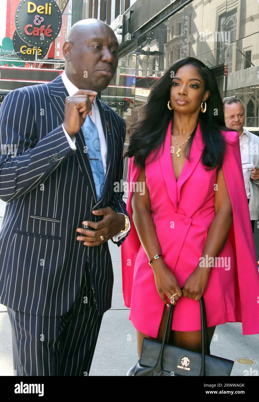 New York, NY, USA. 20th Sep, 2023. Civil Rights Attorney, Ben Crump and