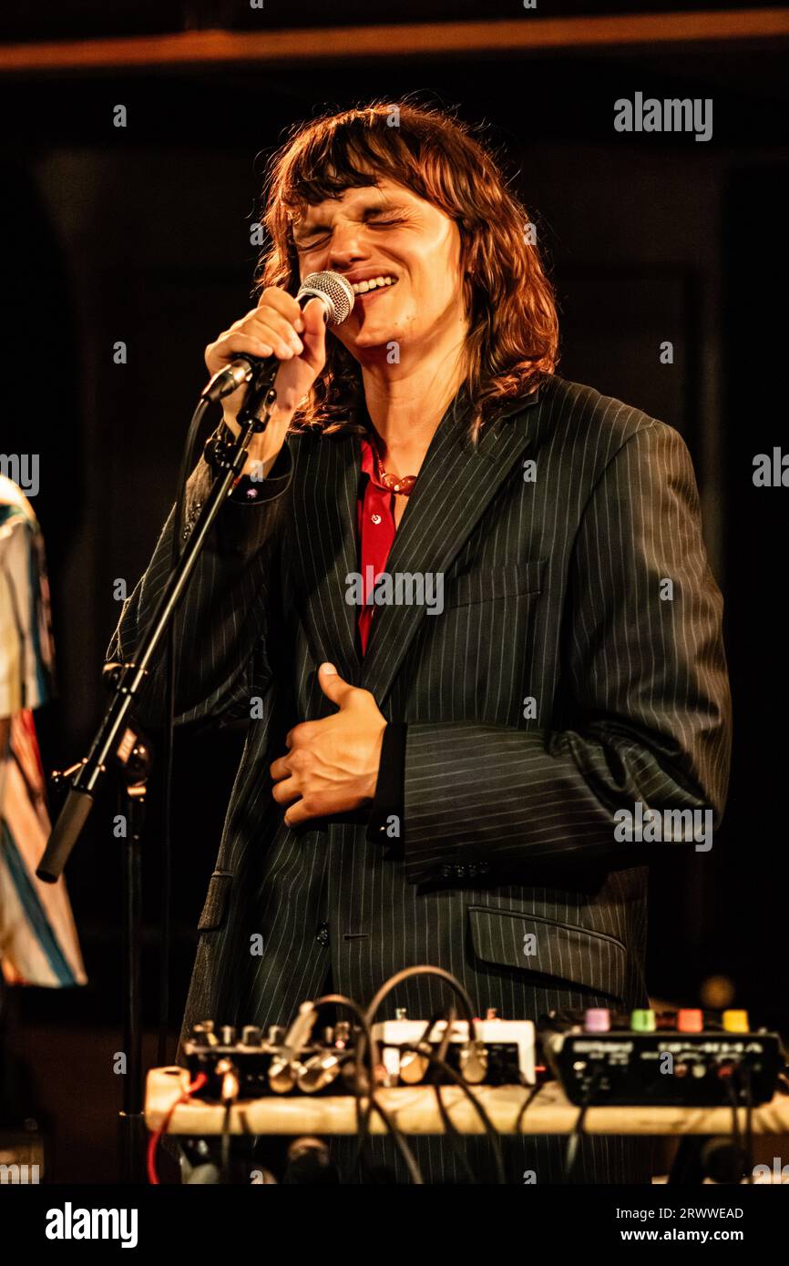 Copenhagen, Denmark. 20th Sep, 2023. The Swedish singer Tex performs a ...