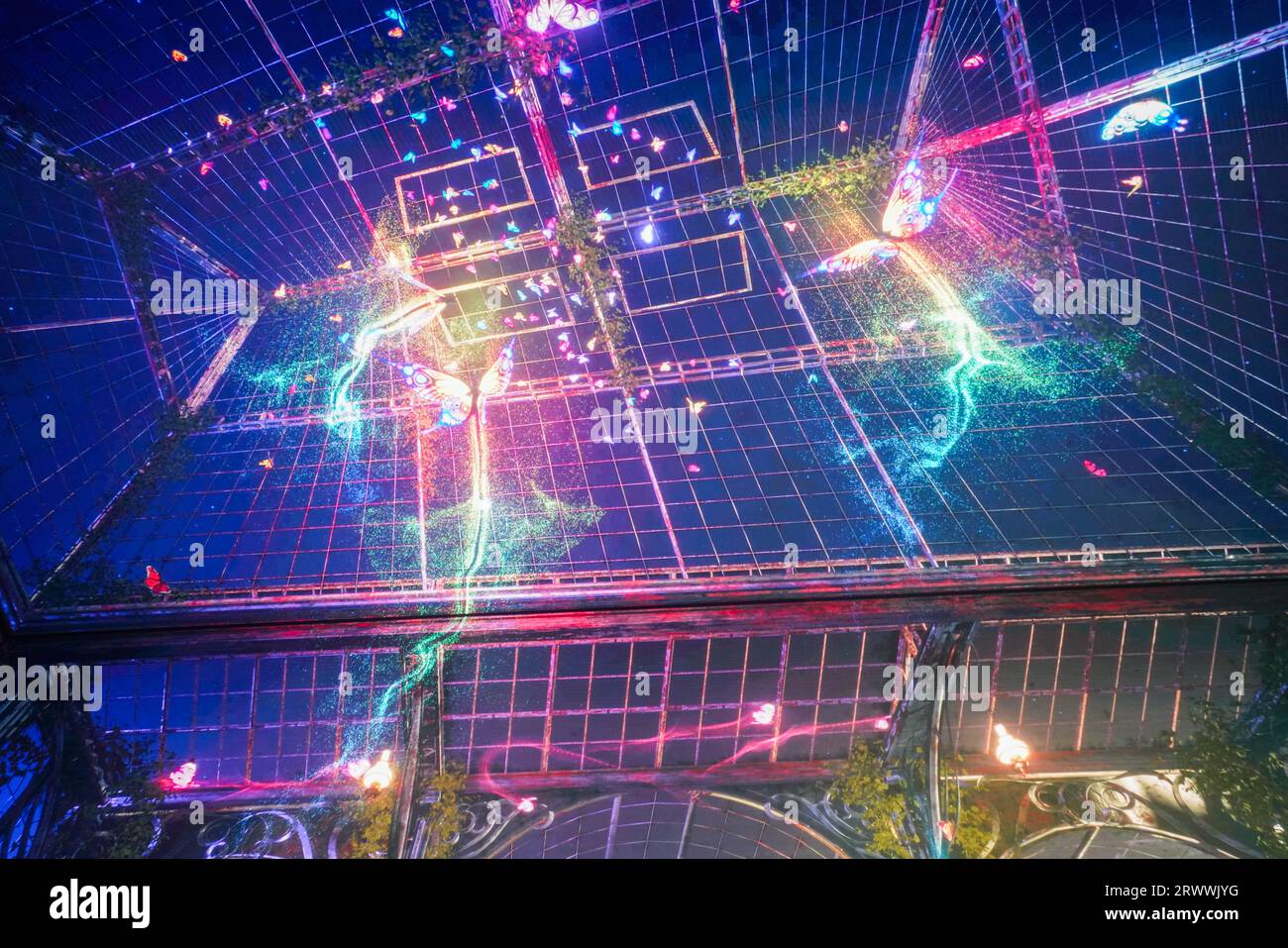 London UK. 21 September 2023 .The Butterfly Trail,is an immersive