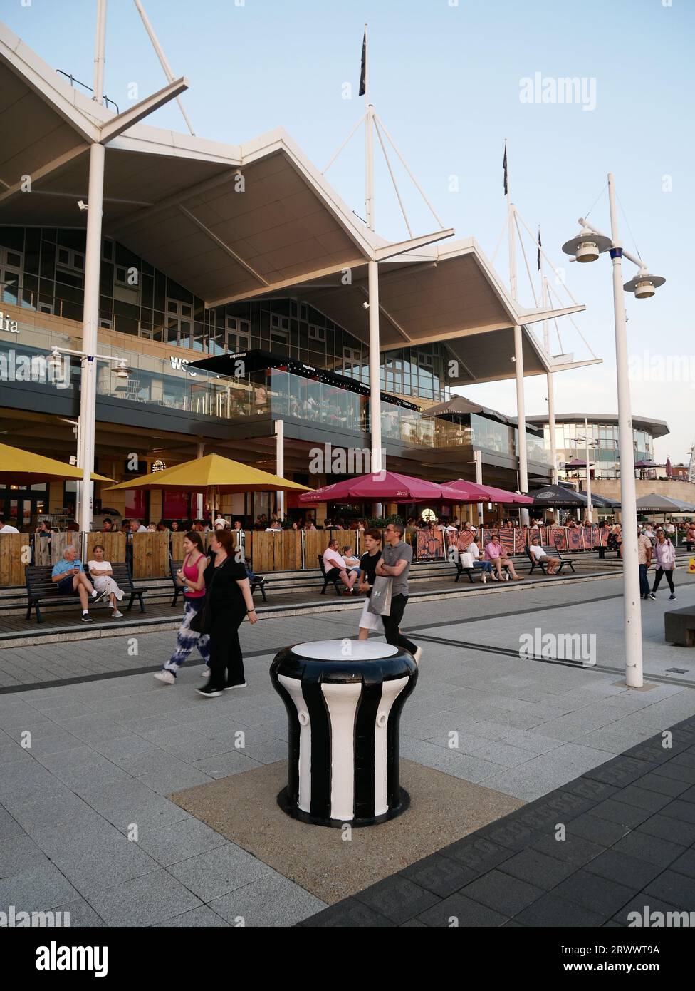 Gunwharf Quay, Portsmouth, Hapshire, UK Stock Photo Alamy