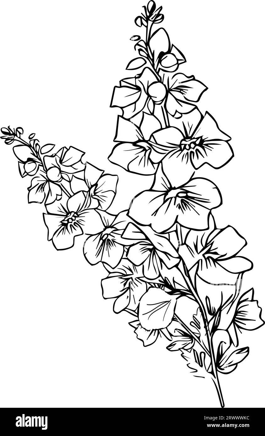 July Flower Of The Month Tattoo