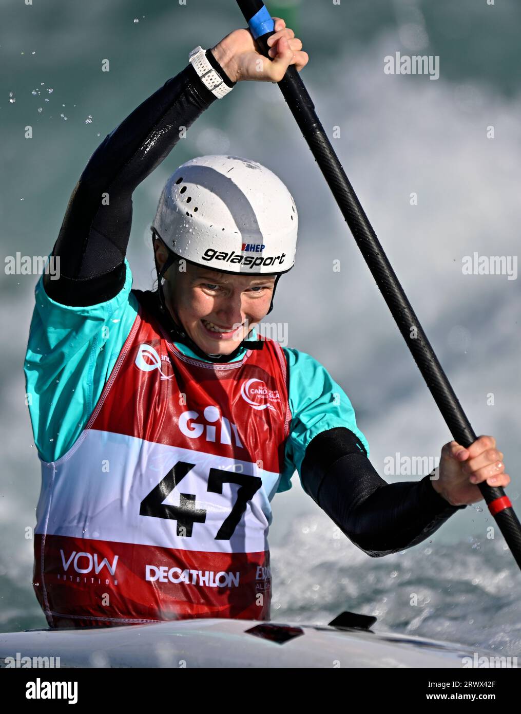 Waltham Cross, United Kingdom. 21st Sep, 2023. 2023 Canoeing World