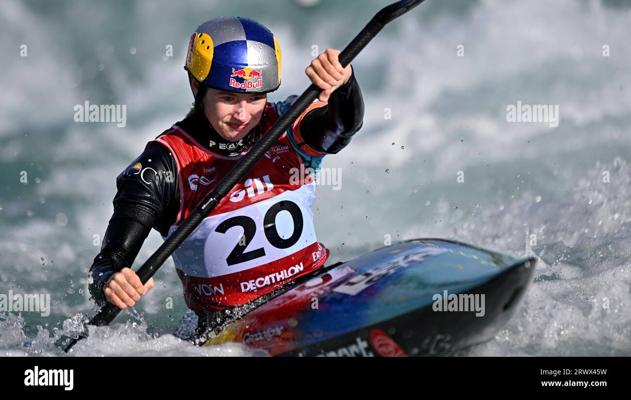 Waltham Cross, United Kingdom. 21st Sep, 2023. 2023 Canoeing World