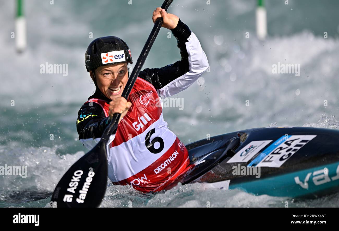 Waltham Cross, United Kingdom. 21st Sep, 2023. 2023 Canoeing World