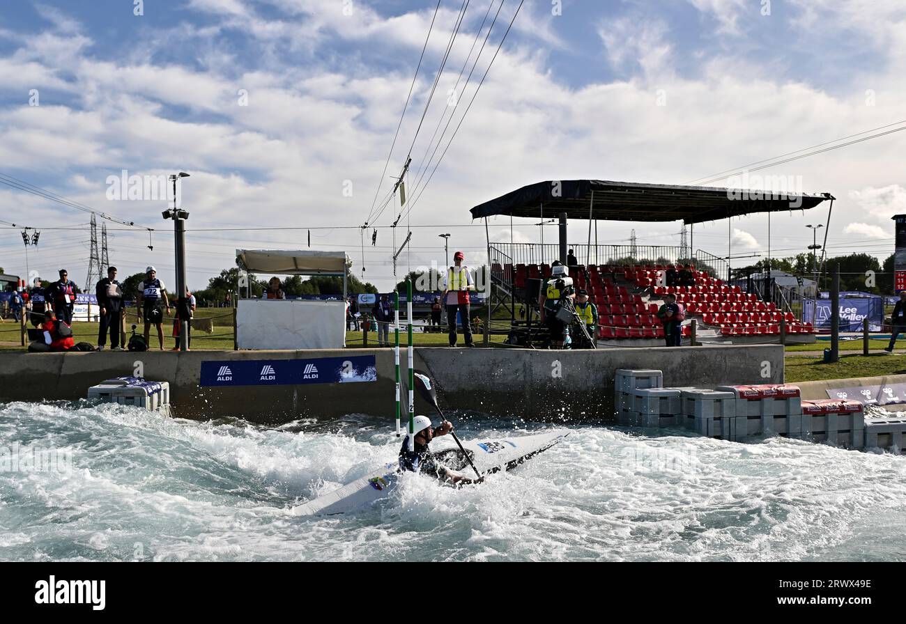 Waltham Cross, United Kingdom. 21st Sep, 2023. 2023 Canoeing World