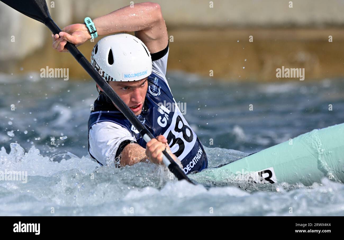 Waltham Cross, United Kingdom. 21st Sep, 2023. 2023 Canoeing World