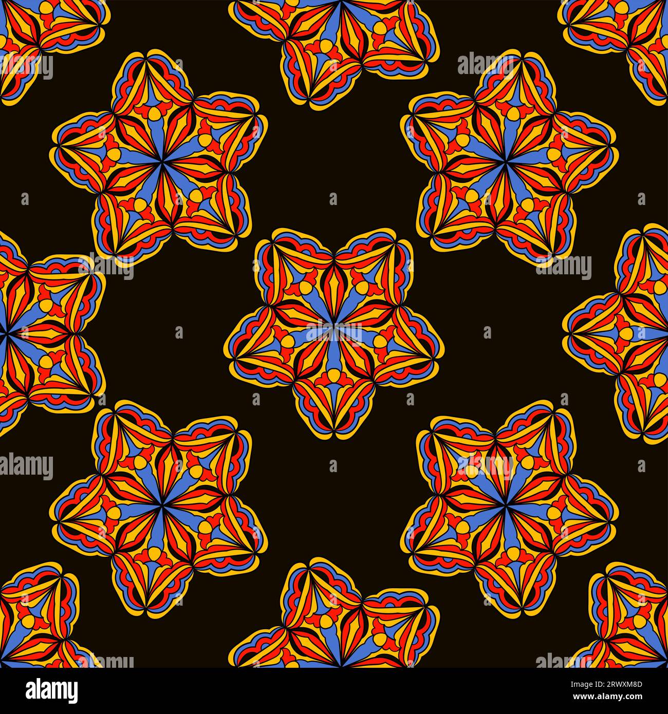 Abstract seamless background for textile, wallpaper, packaging ...