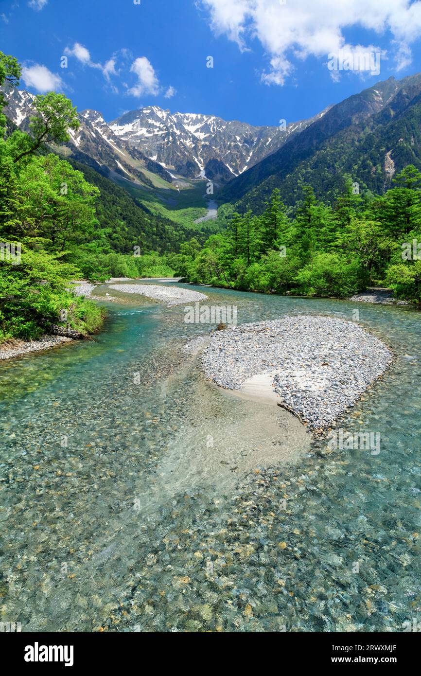 Alps beautiful mountain river hi-res stock photography and images - Alamy