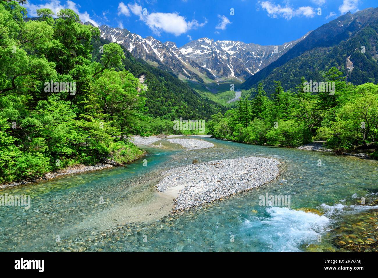 Alps beautiful mountain river hi-res stock photography and images - Alamy