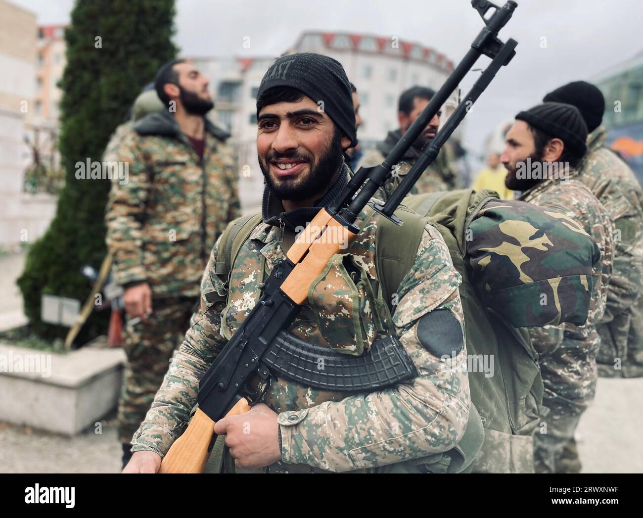 ***File Photo*** Stepanakert, or Khankendi the largest city of the