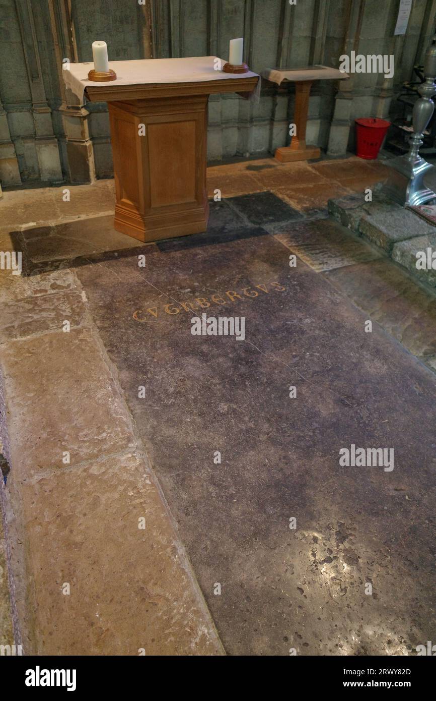 Durham, UK 12 July, 2023 The shrine of St Cuthbert in Durham