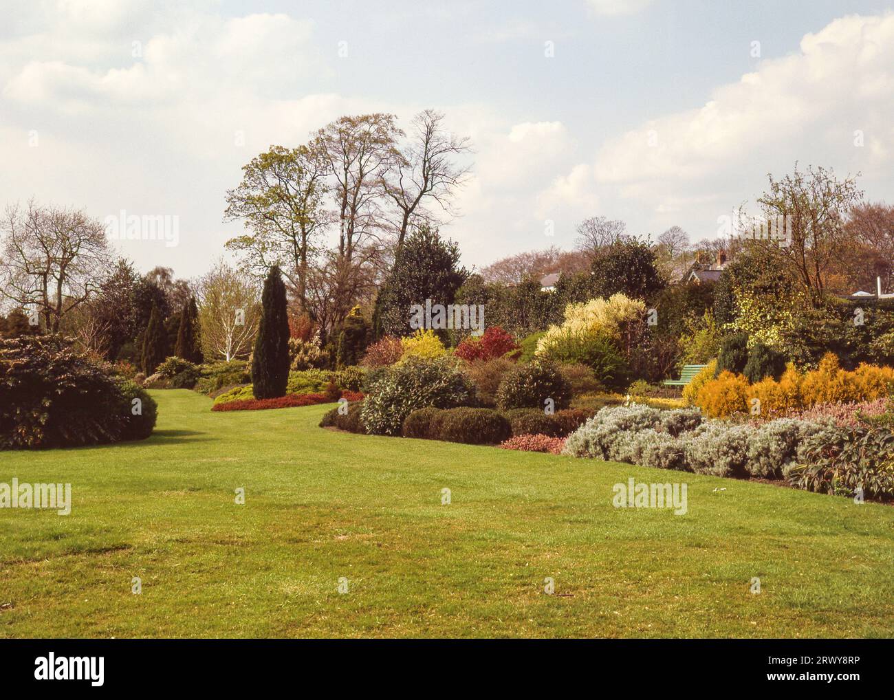 Outdoor gardens Stock Photo