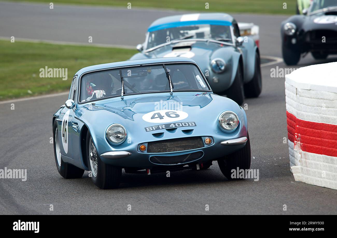 1964 TVR Griffith 400 driven by Mike Whitaker / Guy Smith in the Royal ...