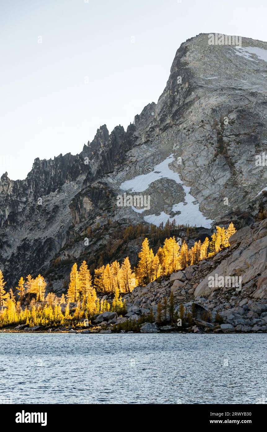 Larch trees enchantment lakes hi-res stock photography and images - Alamy