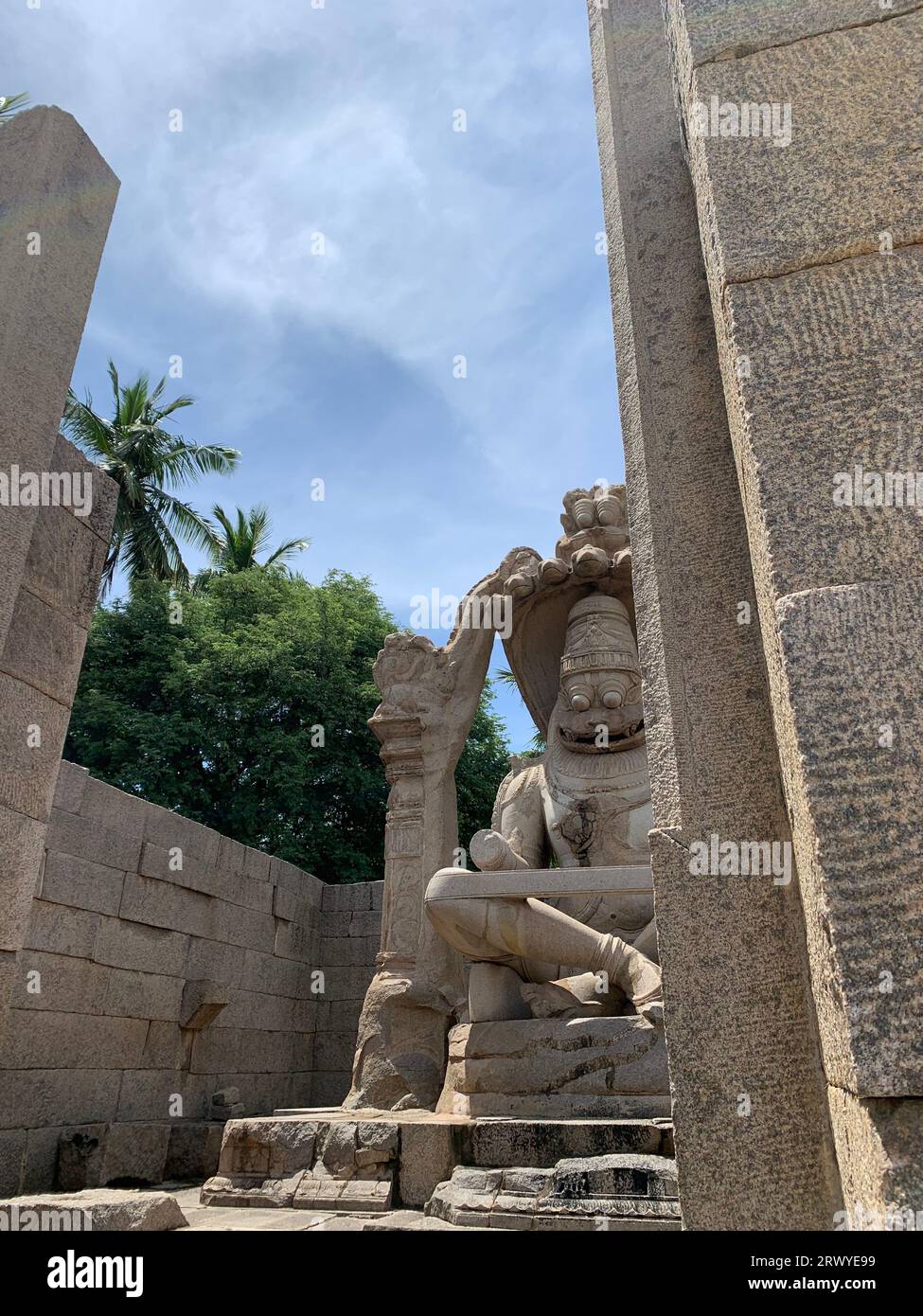 statue-of-hanuman-in-hampi-india-stock-photo-alamy