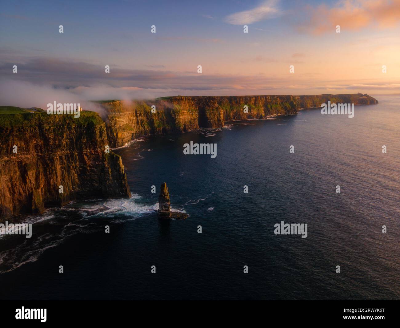 Cliffs of Moher - Ireland Stock Photo