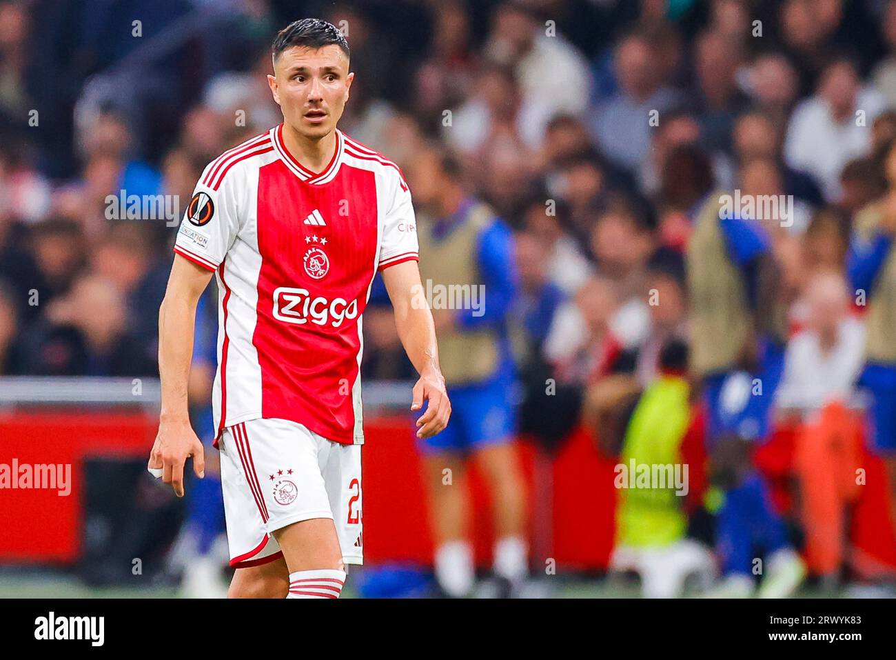 AMSTERDAM, NETHERLANDS - SEPTEMBER 21: Steven Berghuis (Ajax) during