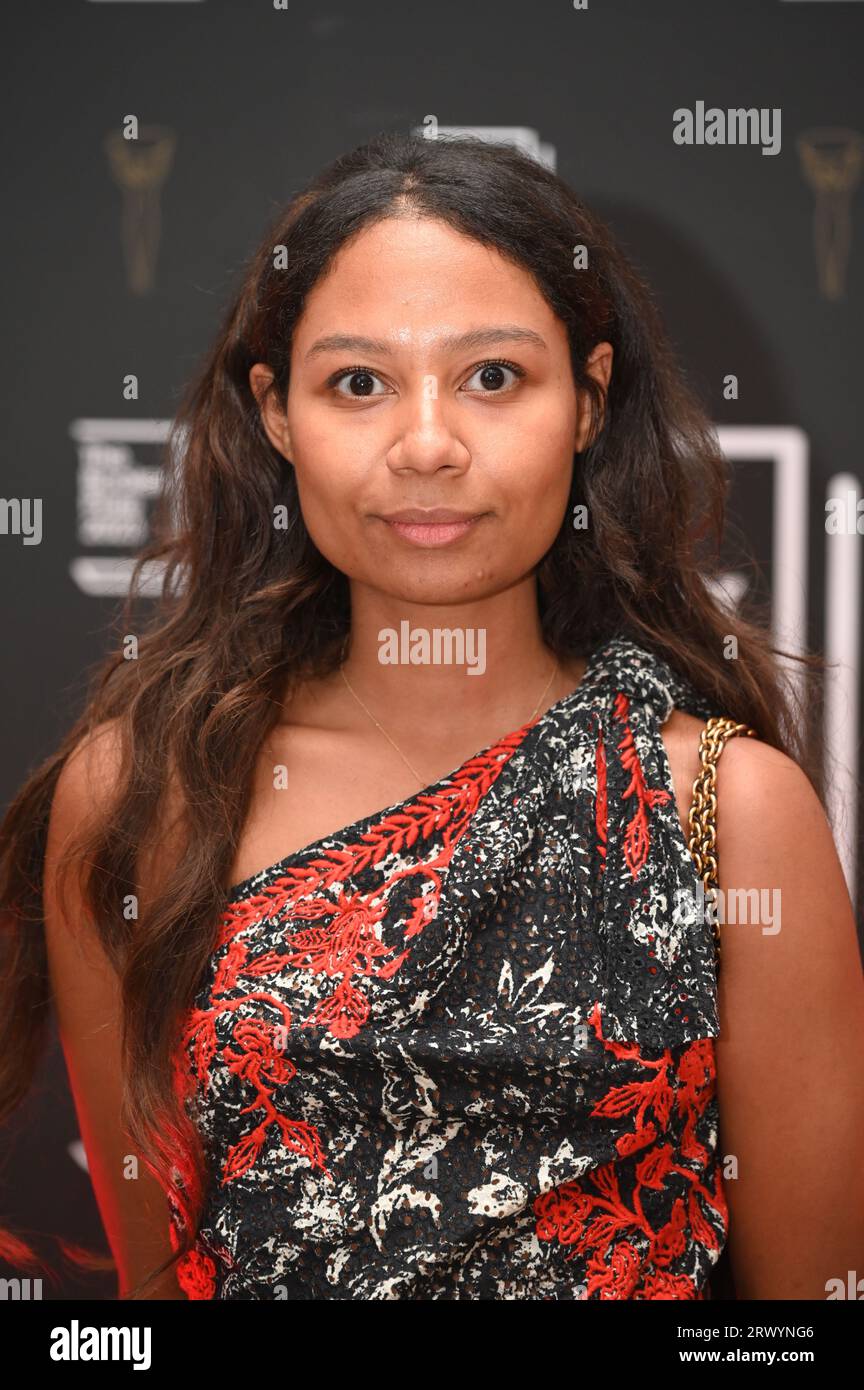London, UK. 21st Sep, 2023. Jo Hamya is a author attends the Booker Prize 2023 at National Portrait Gallery, London. Credit: See Li/Picture Capital/Alamy Live News Stock Photo