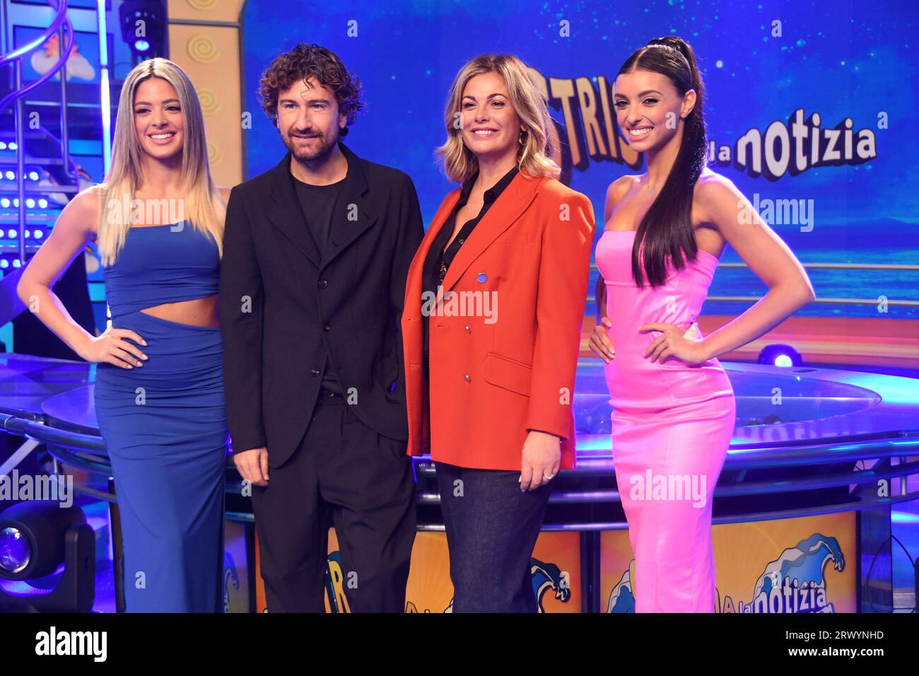 Cologno Monzese MI 21 September 2023 - Mediaset studio 14 -Presentation ...