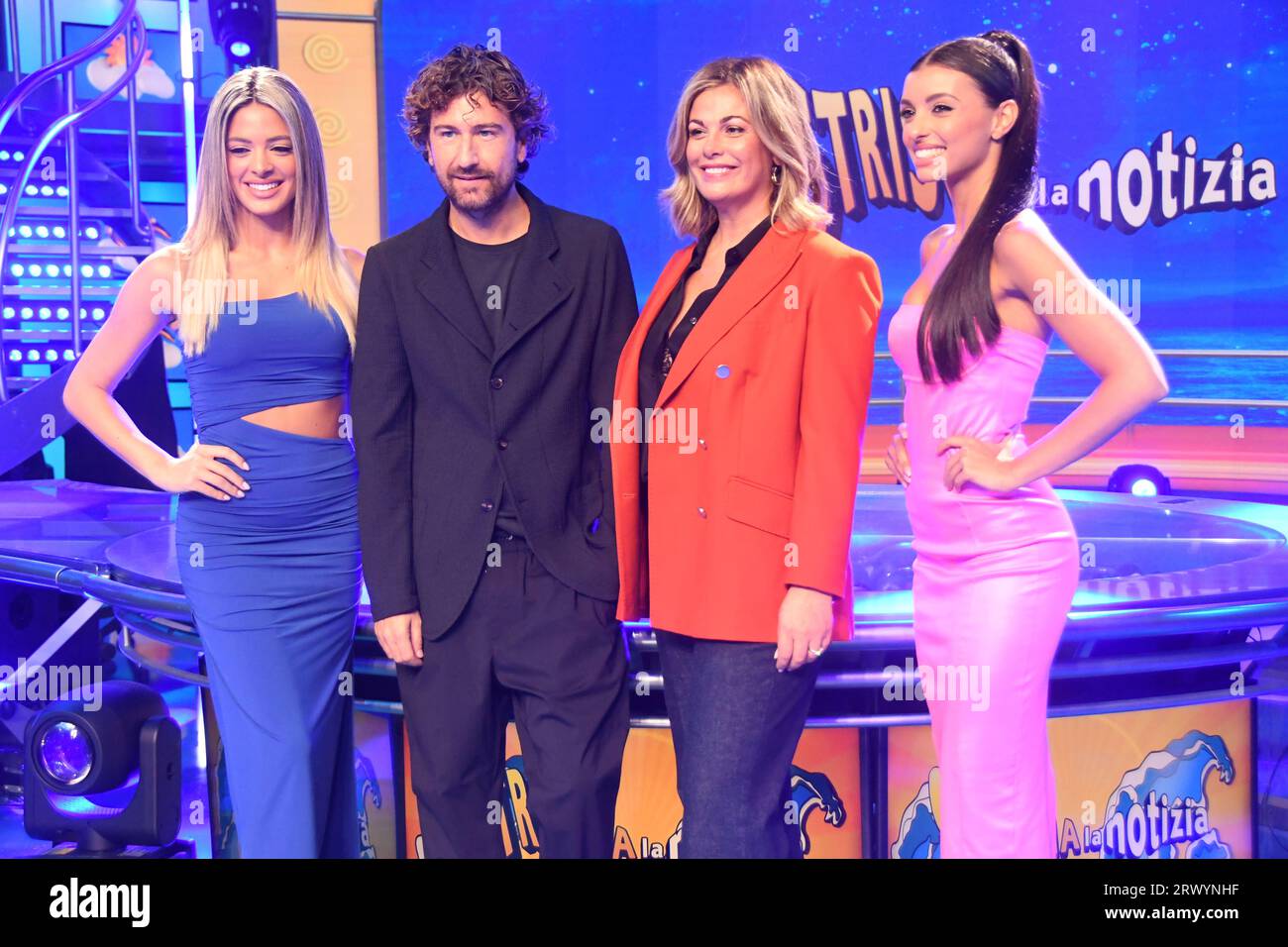 Cologno Monzese MI 21 September 2023 - Mediaset studio 14 -Presentation ...