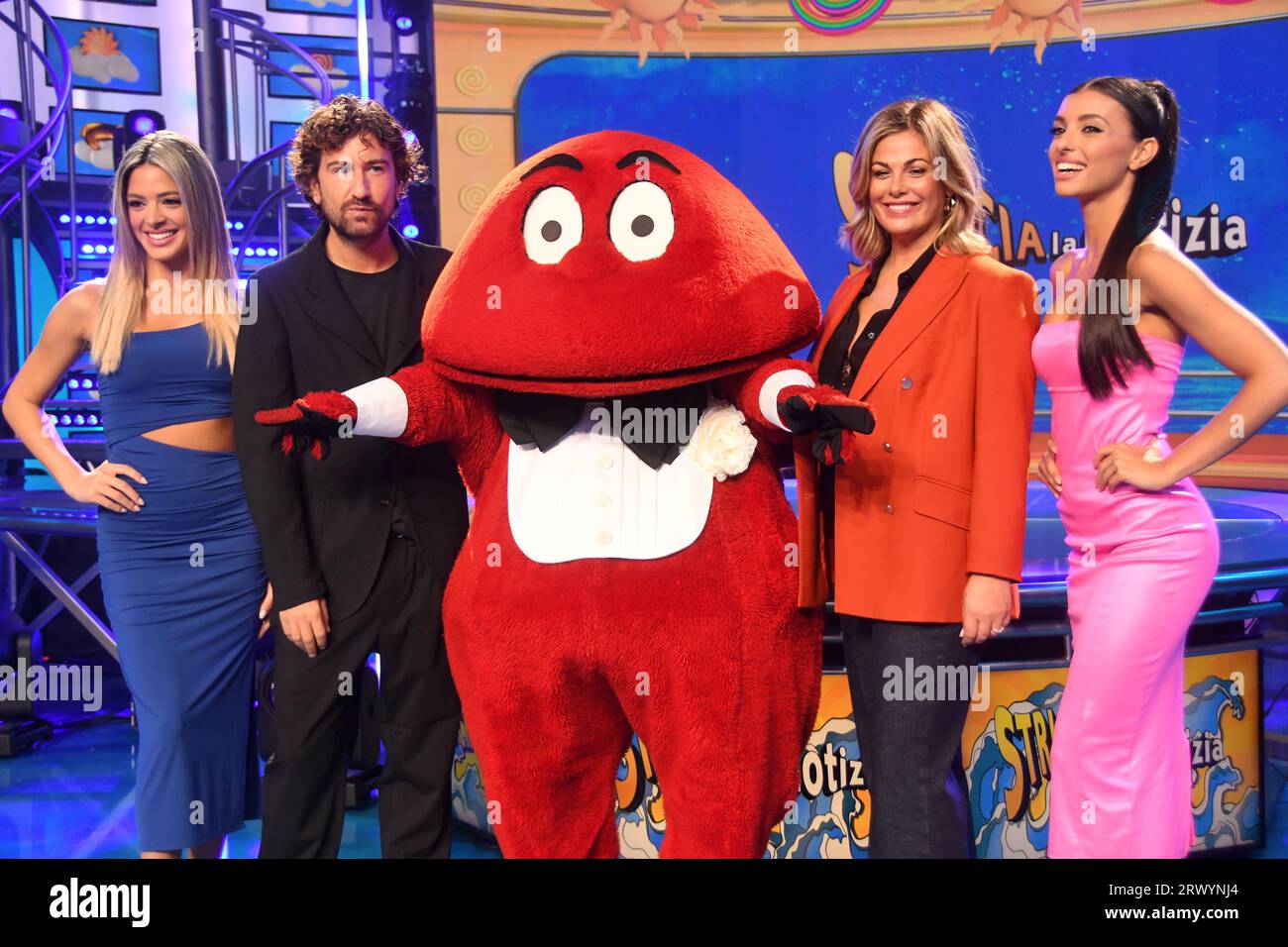 Cologno Monzese MI 21 September 2023 - Mediaset studio 14 -Presentation ...