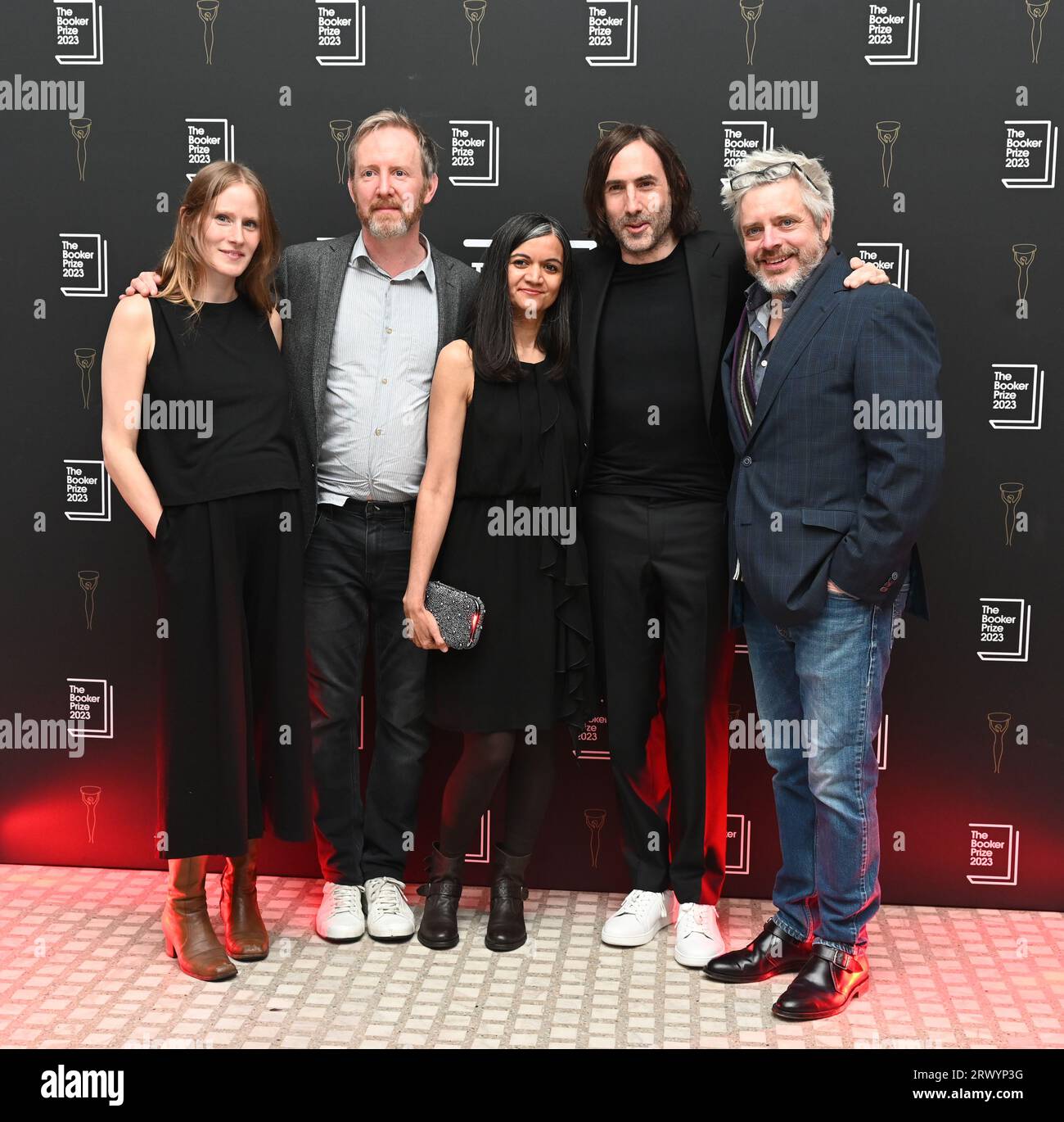 London, UK. 21st Sep, 2023. Sarah Bernstein, Paul Murray, Chetna Maroo, Paul Lynch and Paul Harding attends the Booker Prize Foundation at the Booker Prize 2023 at National Portrait Gallery, London. Credit: See Li/Picture Capital/Alamy Live News Stock Photo